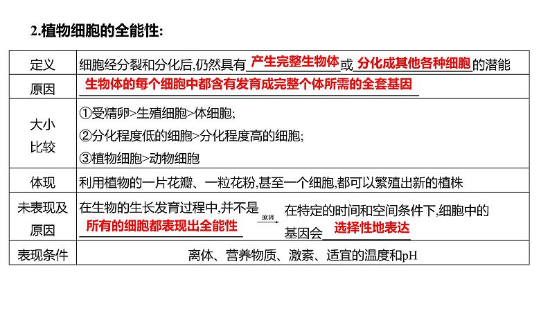 2025届高考 一轮复习 人教版 植物细胞工程 课件(多选版) (1)05