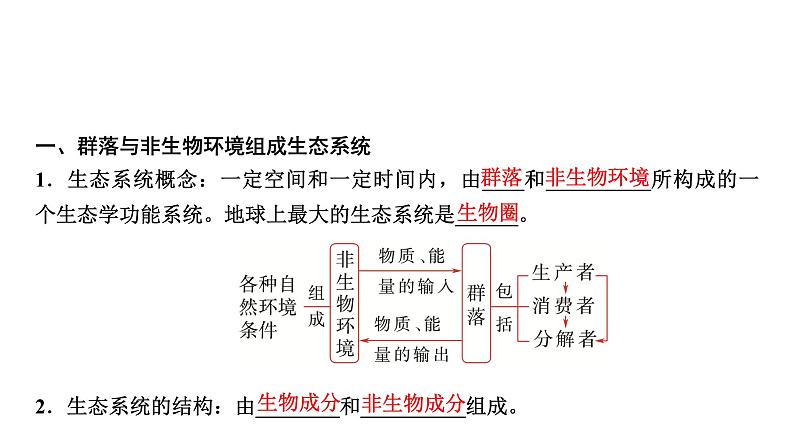 2025届高考 一轮复习 浙科版　生态系统的结构与能量流动 课件(浙江版)07