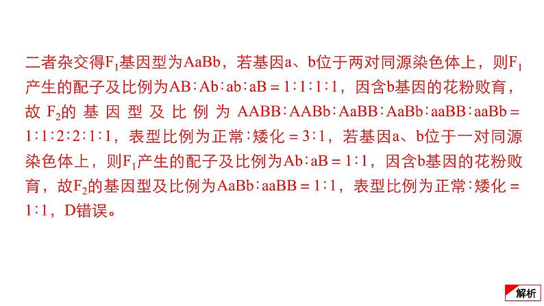 2024届高考生物考前冲刺提升练专项2选择题12个命题点7变异与进化课件第4页