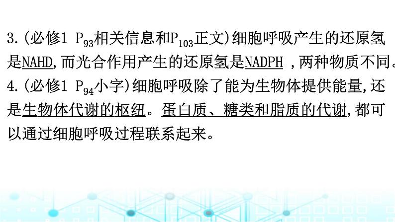 2024届高考生物考前冲刺素能提升2代谢微专题2光合作用和细胞呼吸课件06