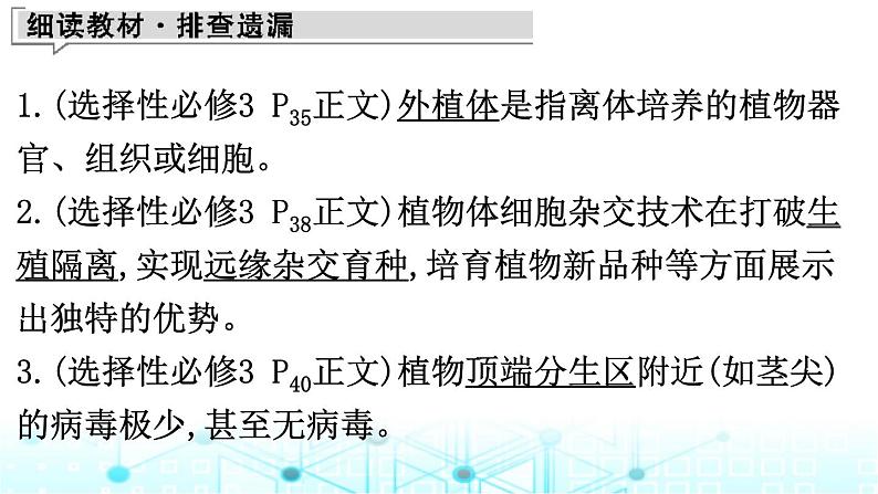 2024届高考生物考前冲刺素能提升6生物技术与工程微专题2细胞工程课件05