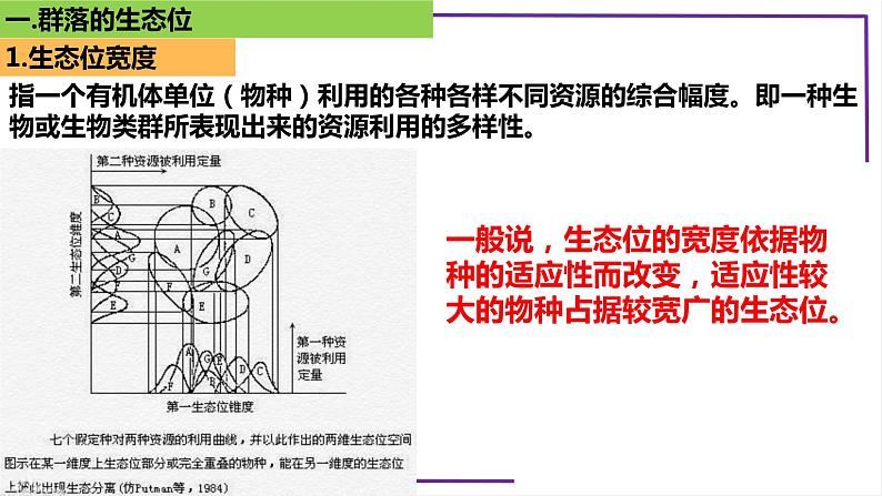 精讲68 群落的生态位-【备战一轮】最新高考生物一轮复习名师精讲课件第8页