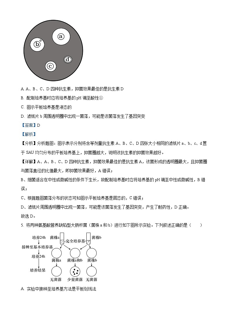黑龙江省哈尔滨市第九中学校2023-2024学年高二下学期期中考试生物学科试卷（原卷版+解析版）03