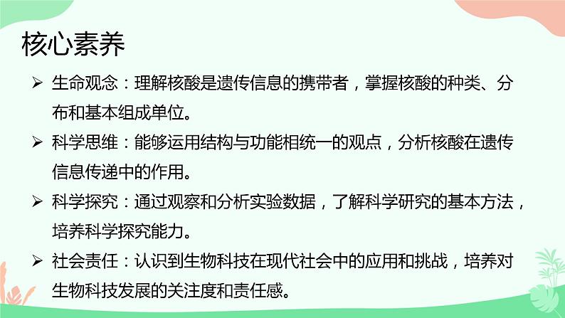 【核心素养】人教版高中生物必修一2.5《核酸是遗传信息的携带者》课件＋课时练习＋教案（含教学反思）02