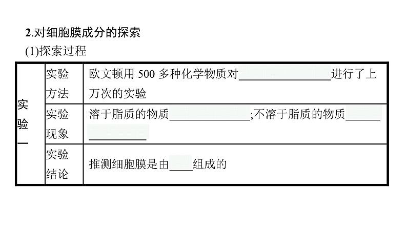 新教材高考生物一轮复习第2单元第1讲细胞膜的结构和功能、细胞核的结构和功能课件08