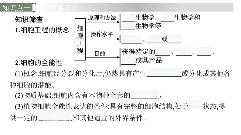 新教材高考生物一轮复习第11单元细胞工程、基因工程及生物技术的安全性与伦理问题第1讲细胞工程课件07