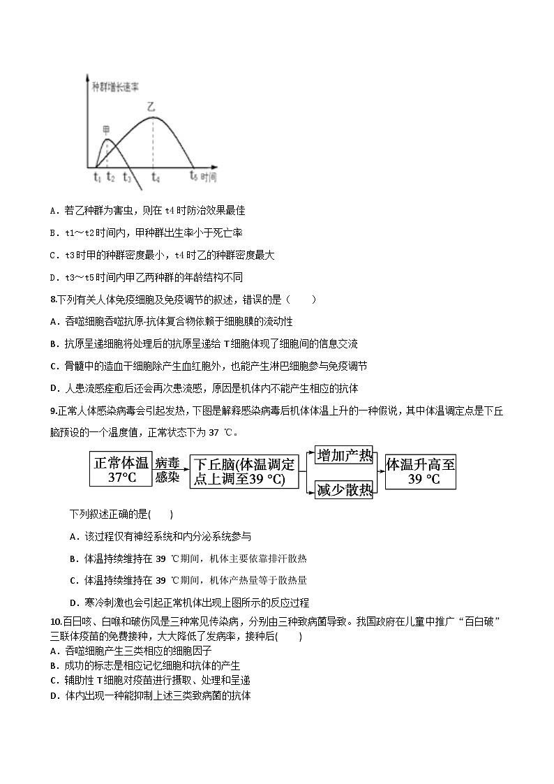 模拟卷03-【冲刺高考·临考模拟】备战2024年高考生物模拟卷（广东专用）03