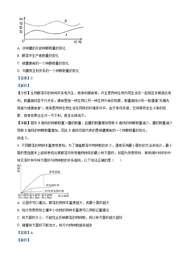 广东省江门市鹤山市第一中学2023-2024学年高二下学期5月月考生物试题（教师版）第3页