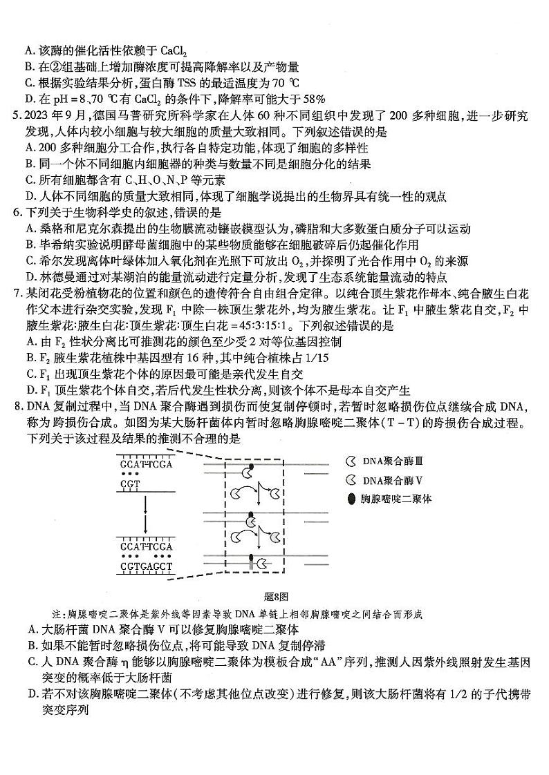 生物试卷第2页