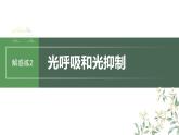 最新高考生物一轮复习课件（新人教版） 第3单元　解惑练2　光呼吸和光抑制