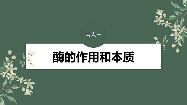 最新高考生物一轮复习课件（新人教版） 第3单元　第1课时　降低化学反应活化能的酶第6页