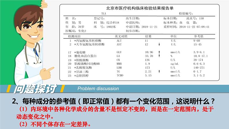 人教版2019高中生物选择性必修1课件1-2内环境的稳态(新教材有限版)第5页