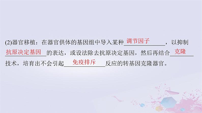 2025届高考生物一轮总复习选择性必修3第十单元生物技术与工程第52讲基因工程的应用和蛋白质工程课件第8页