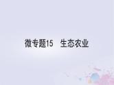 2025届高考生物一轮总复习选择性必修2第九单元生物与环境微专题15生态农业课件