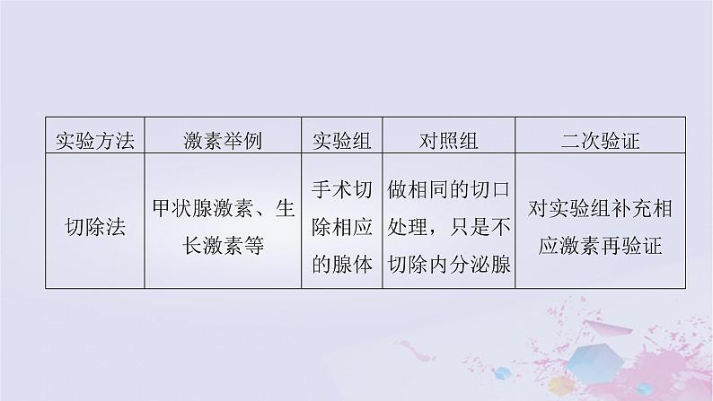 2025届高考生物一轮总复习选择性必修1第八单元稳态与调节微专题13探究动物激素的功能课件第5页