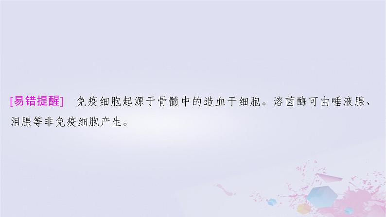 2025届高考生物一轮总复习选择性必修1第八单元稳态与调节第38讲免疫调节课件05