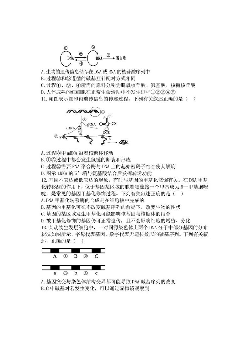 [生物]辽宁省七校2023～2024学年高一下学期6月月考生物试卷（有答案）03
