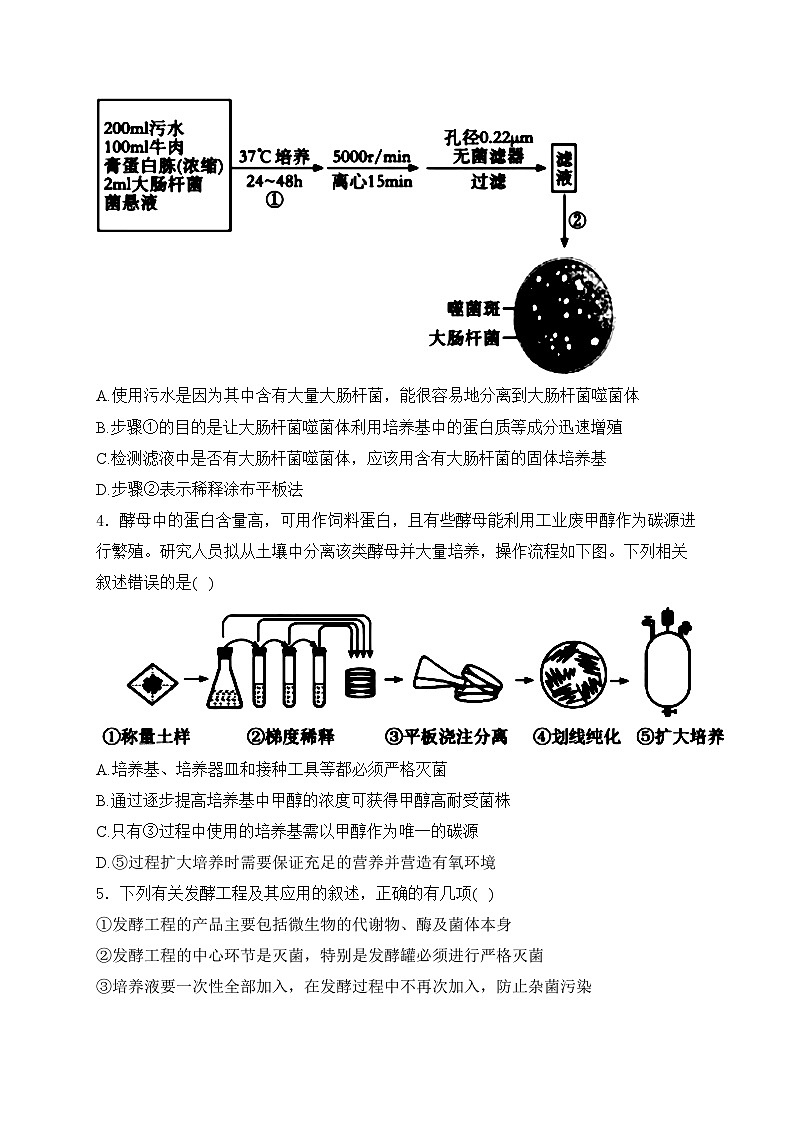 山东省临沂市沂水县2023-2024学年高二下学期期中考试生物试卷(含答案)02