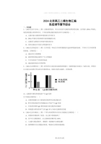 [生物][二模]2024北京高三试题分类汇编：免疫调节章节综合