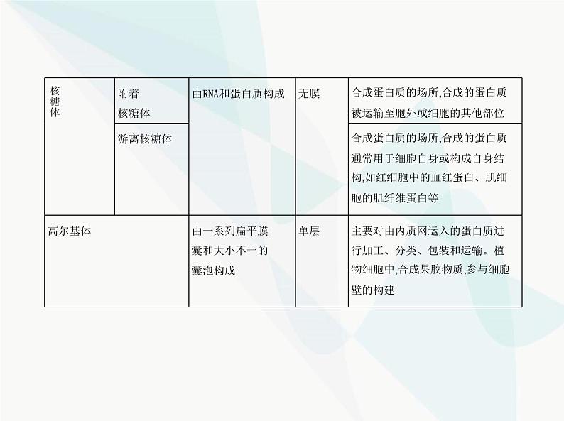 浙科版高中生物必修1第二章细胞的结构第三节细胞质是多项生命活动的场所课件第3页