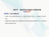 浙科版高中生物必修1第三章细胞的代谢第四节细胞呼吸为细胞生活提供能量课件