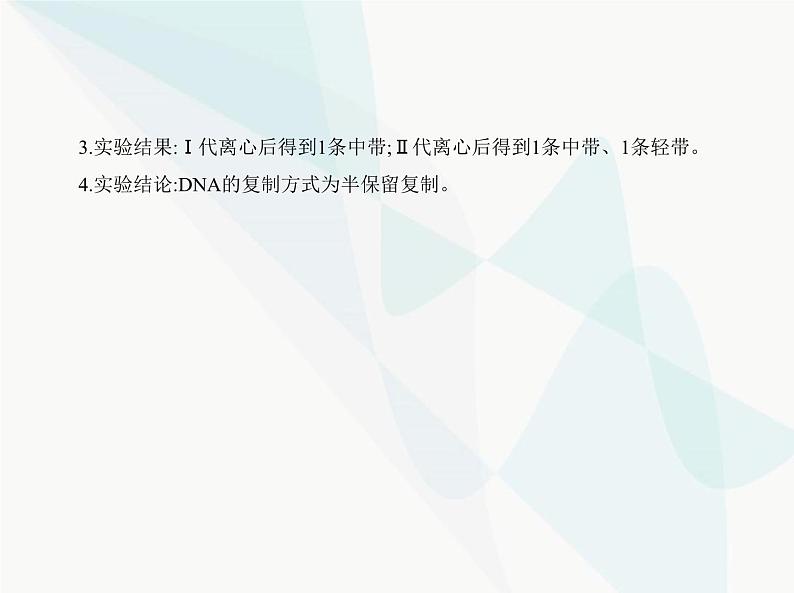 浙科版高中生物必修2第三章遗传的分子基础第三节DNA通过复制传递遗传信息课件06