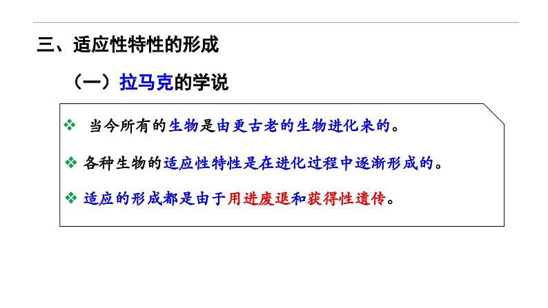 6.2 自然选择与适应的形成-高一生物下学期教学课件（人教版2019必修二）08