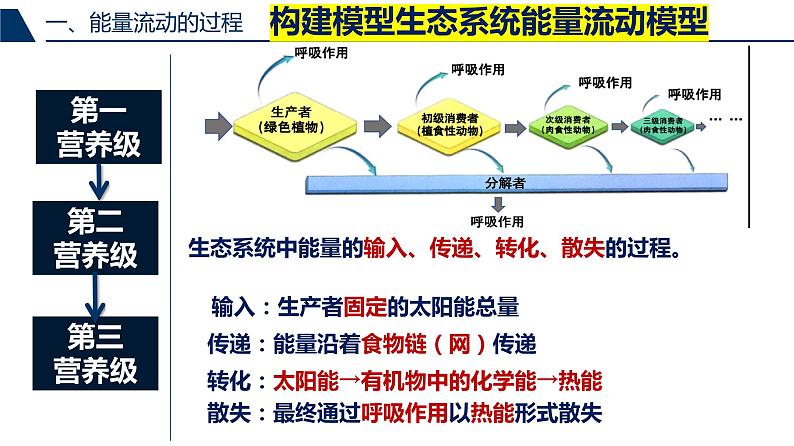 人教版高中生物选择性必修二第3章第2节生态系统的能量流动课件第8页