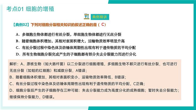 专题五 细胞的生命历程（期末考点串讲）-2023-2024学年高二生物下学期期末考点大串讲（人教版2019）课件PPT08