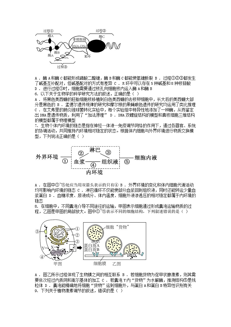 [生物]广东省潮州市2023-2024学年高三上学期期末教学质量检测02