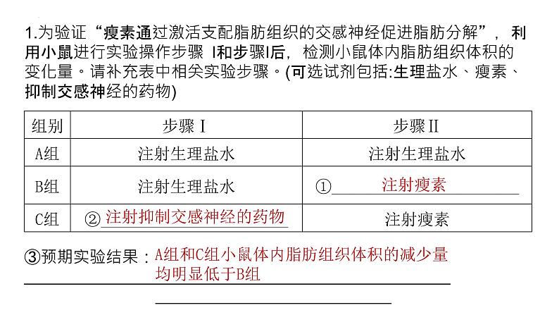 2025届高三生物一轮复习课件微专题4：实验设计中的对照设计第3页