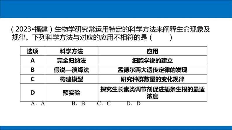 2025届高三生物一轮复习课件细胞及其多样性和统一性第5页