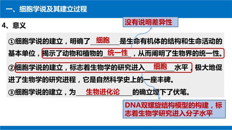 2025届高三生物一轮复习课件细胞及其多样性和统一性第8页