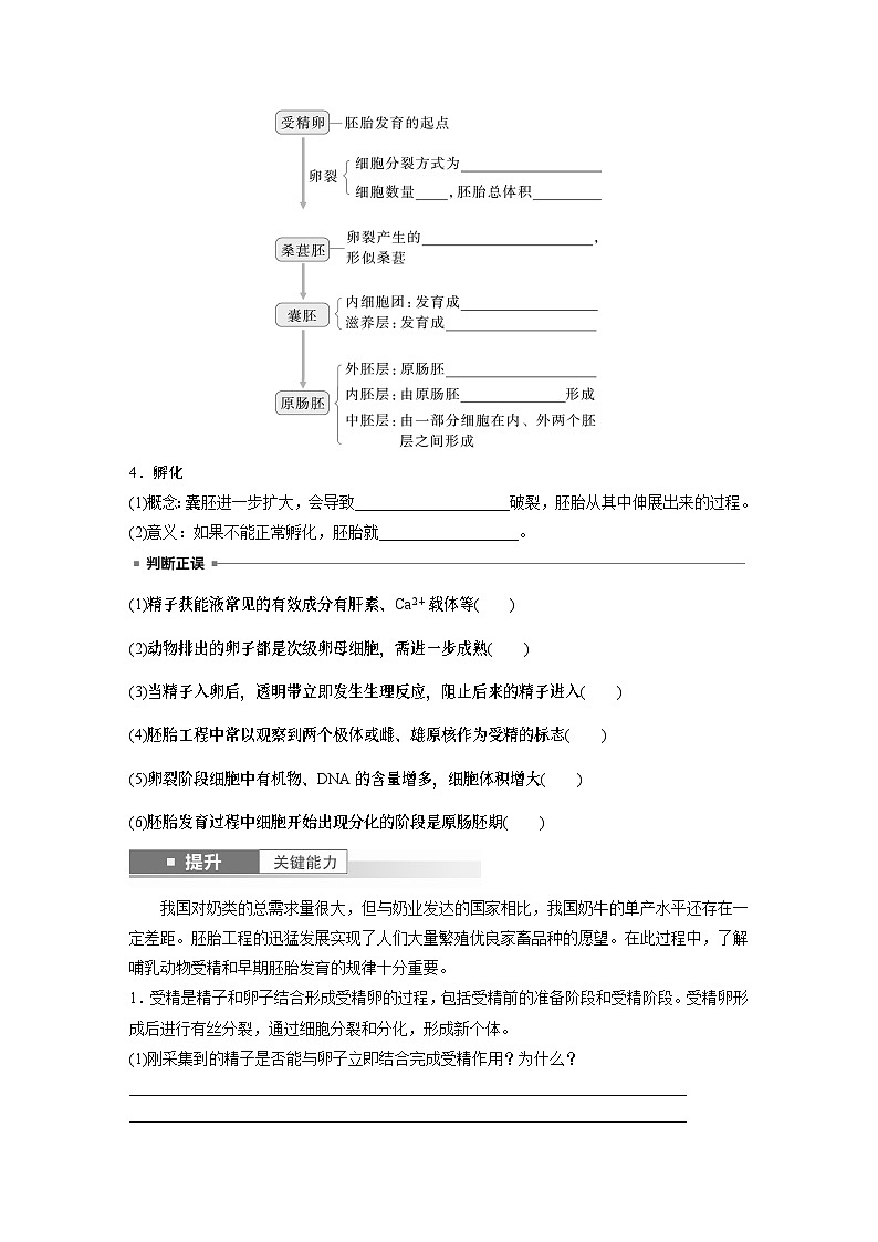 第十单元　第60课时　胚胎工程（学生版）第2页