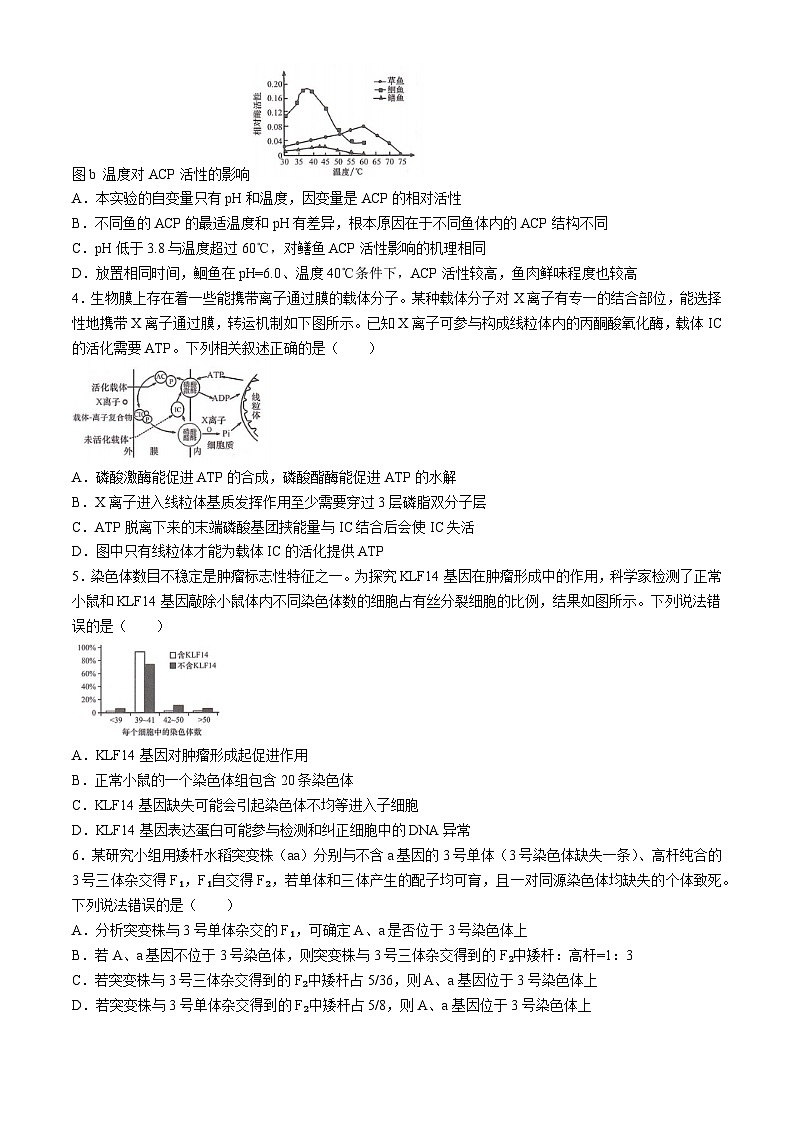 湖南省衡阳市衡阳县2023-2024学年高二下学期7月期末生物试题02