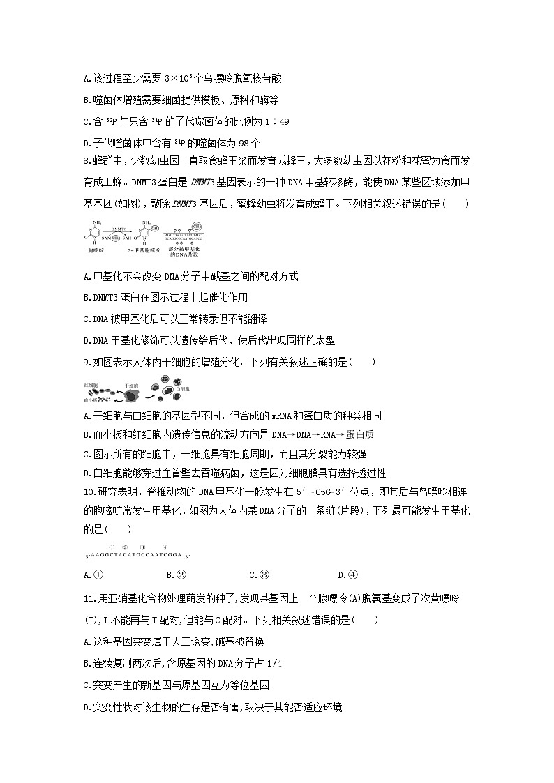 陕西省西安市西安市部分学校联考2023-2024学年高一下学期6月期末生物试题03