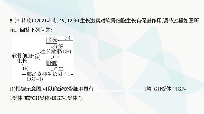 高考生物（山东专用）复习专题14体液调节练习课件第6页
