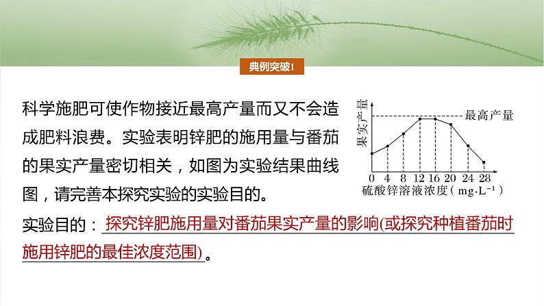 第三单元　专题突破1　实验技能解题策略-2025年高考生物大一轮复习课件08