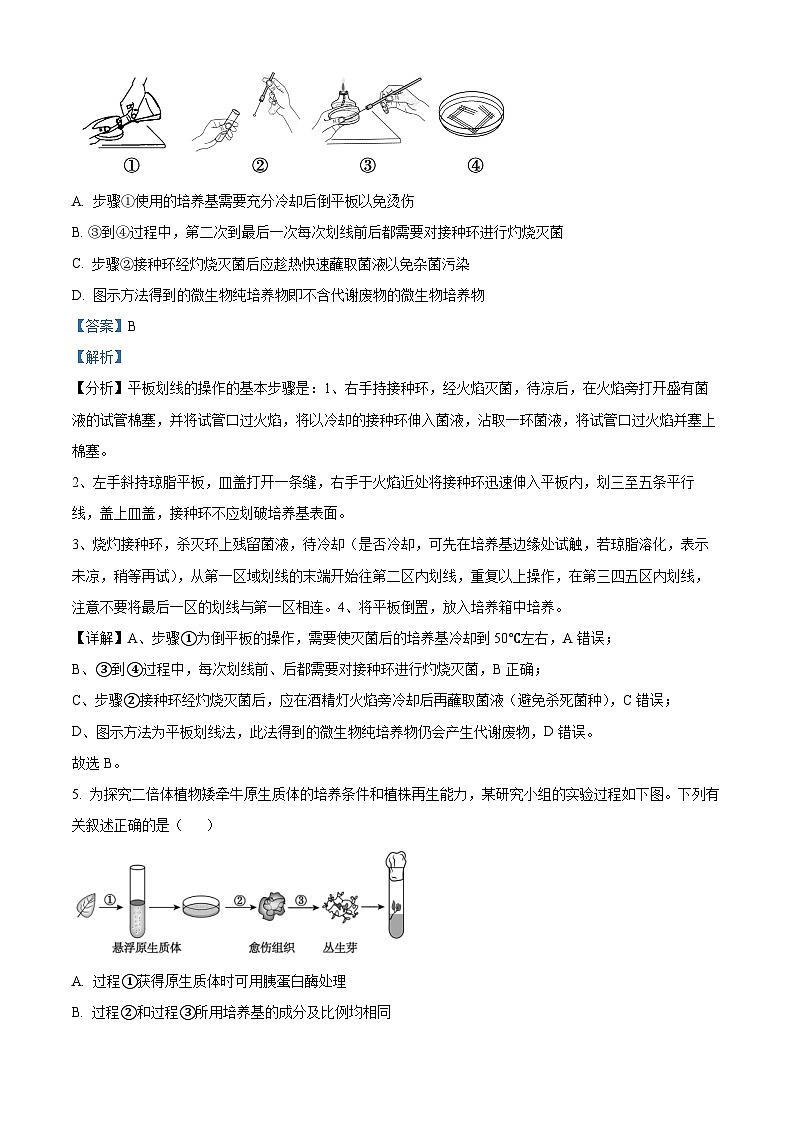 山西省运城市2023-2024学年高二下学期期末考试生物试题（解析版）第3页