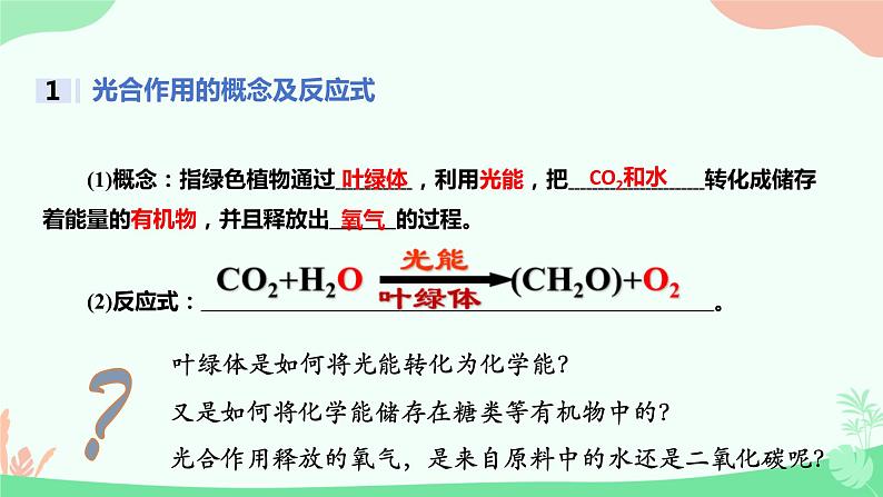 【核心素养】人教版高中生物必修一5.4.2《光合作用的原理和应用》课件＋课时练习＋教案（含教学反思）05