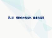 浙科版高考生物一轮复习第1单元细胞的分子组成与结构第1讲细胞中的无机物、糖类和脂质课件