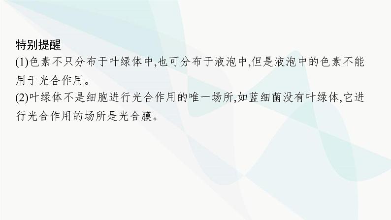 浙科版高考生物一轮复习第2单元细胞的代谢第8讲第1课时叶绿体与光合作用过程课件第5页