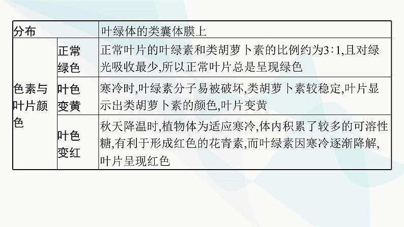 浙科版高考生物一轮复习第2单元细胞的代谢第8讲第1课时叶绿体与光合作用过程课件第7页