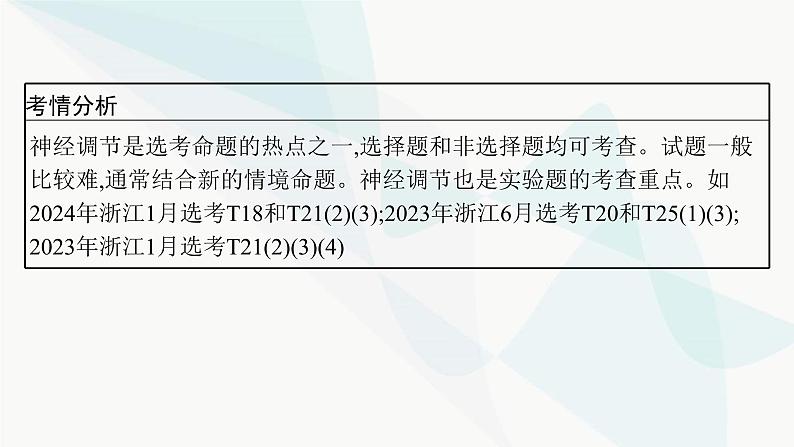 浙科版高考生物一轮复习第7单元稳态与调节第22讲神经调节课件04