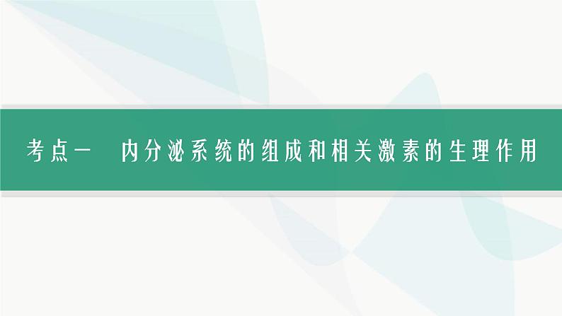 浙科版高考生物一轮复习第7单元稳态与调节第23讲体液调节课件05