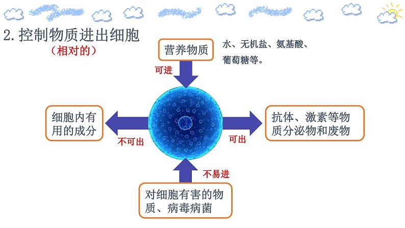 新人教版  高一 生物必修一  第三章 第一节  细胞膜的结构和功能  课件ppt第8页