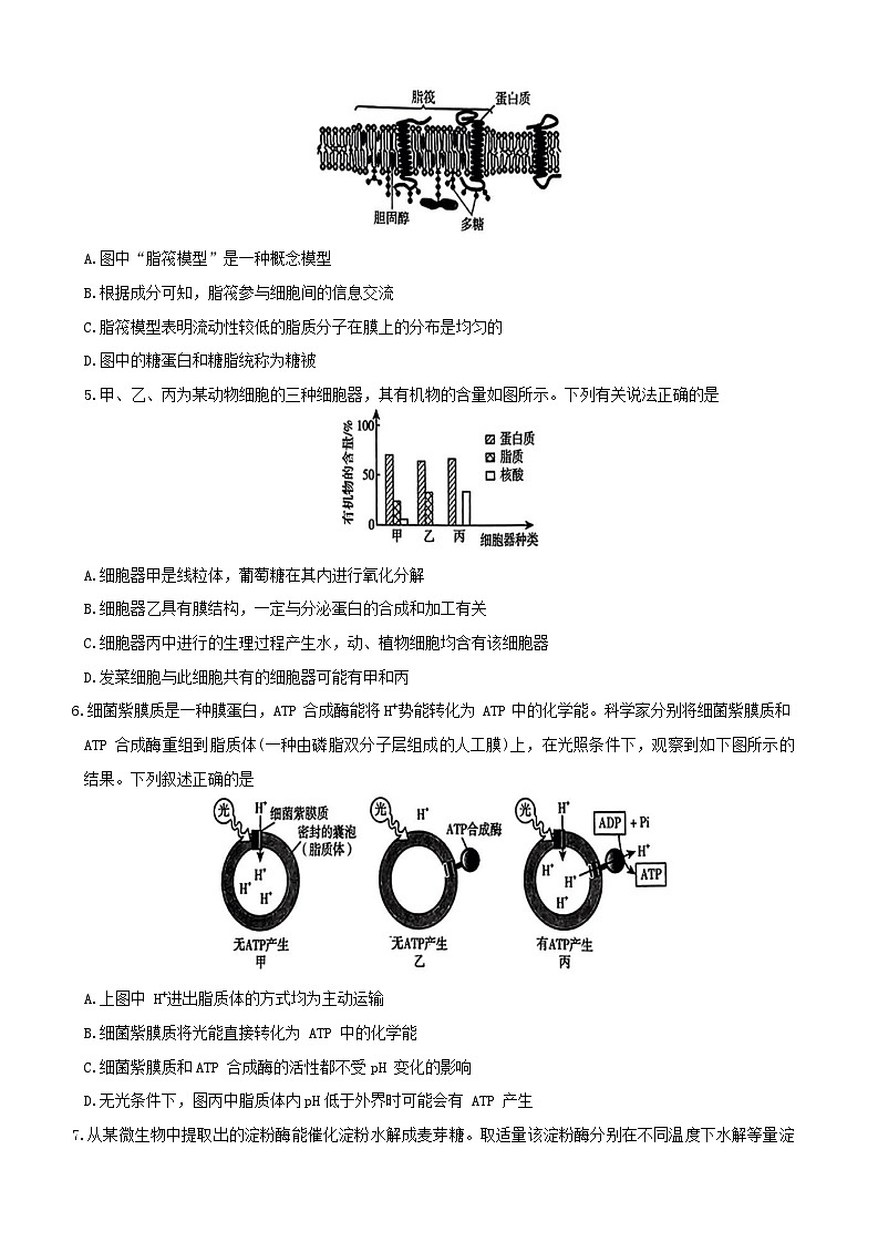山东省临沂市2023-2024学年高二下学期7月期末生物试题 (1)第2页