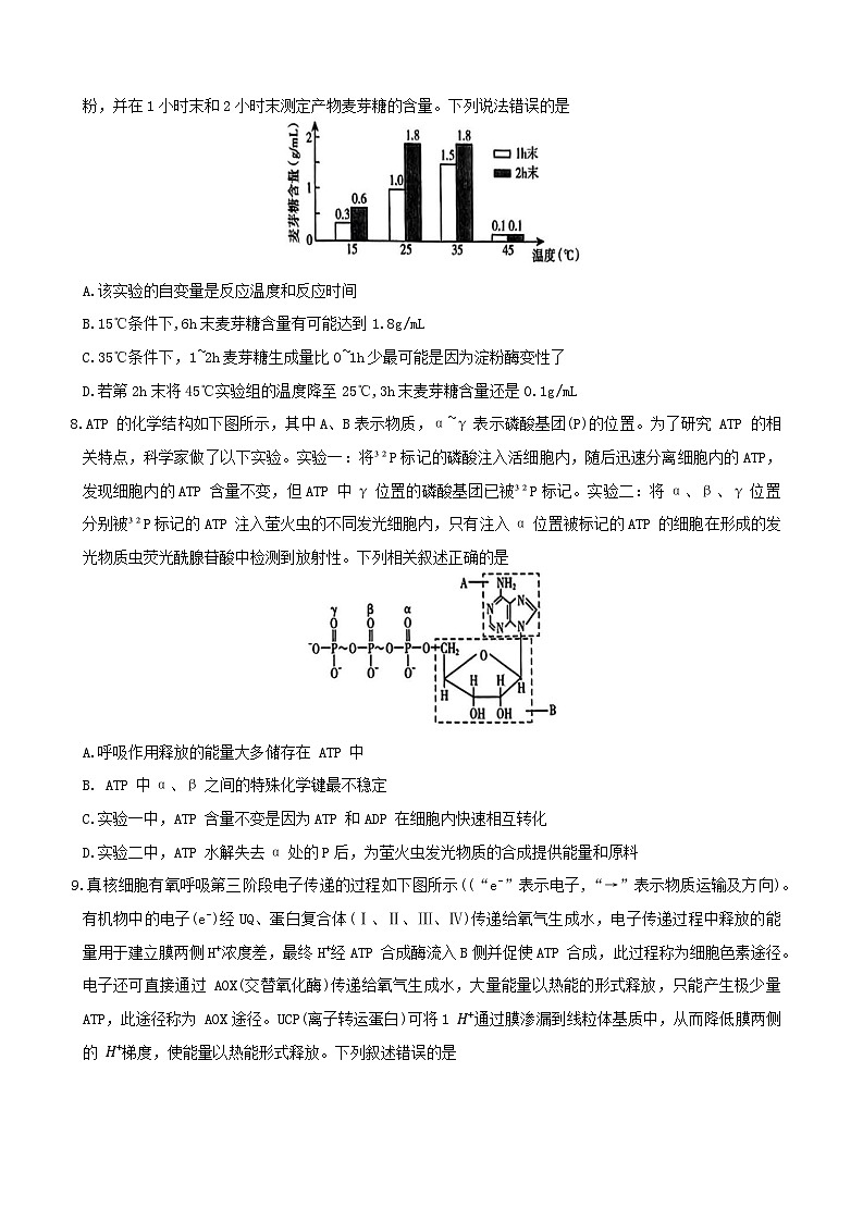 山东省临沂市2023-2024学年高二下学期7月期末生物试题 (1)第3页