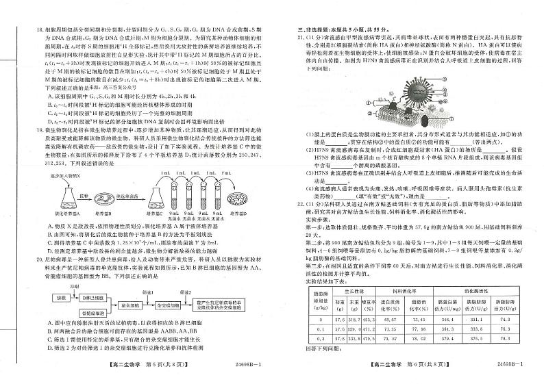 河南省新未来期末联考2023-2024学年高二下学期7月期末生物试题03