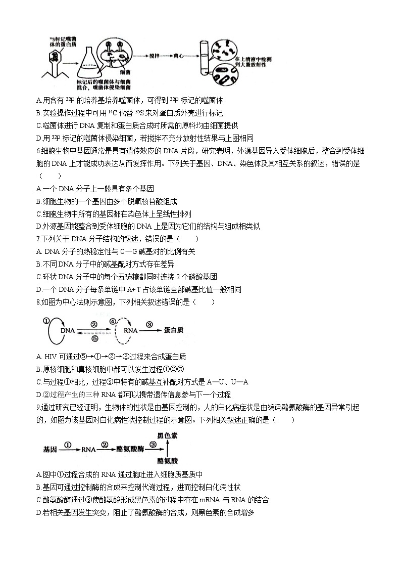 内蒙古自治区兴安盟乌兰浩特第一中学2023-2024学年高一下学期期末考试生物试题第2页